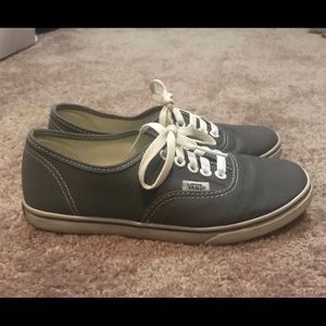 Gray Lo Pro Vans